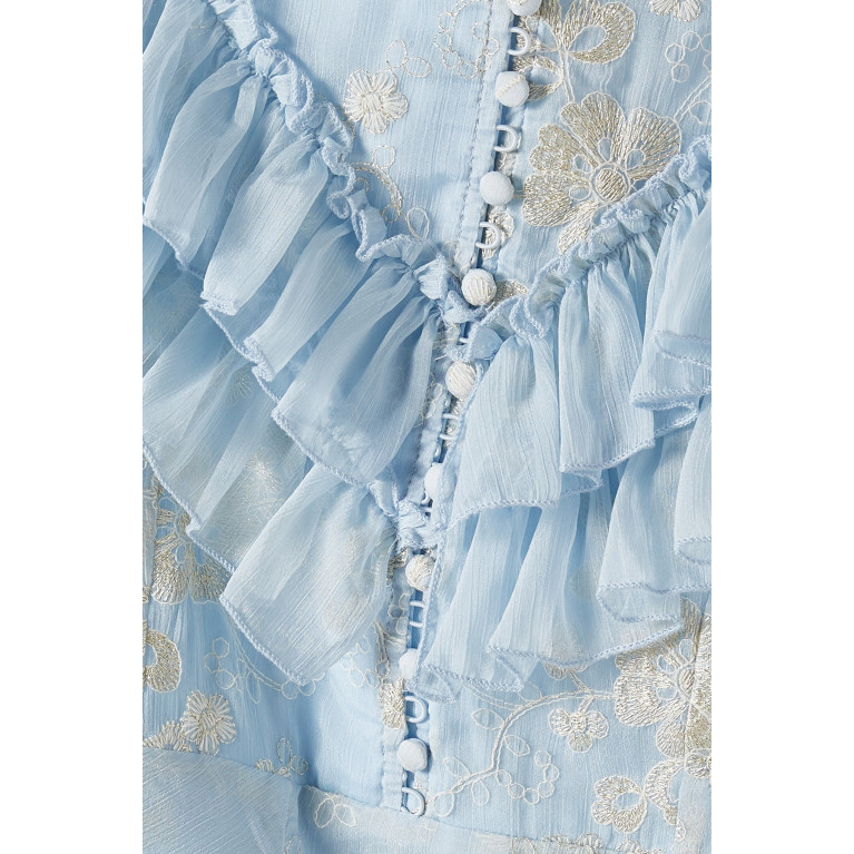 Serpil - Lace Midi Dress Blue