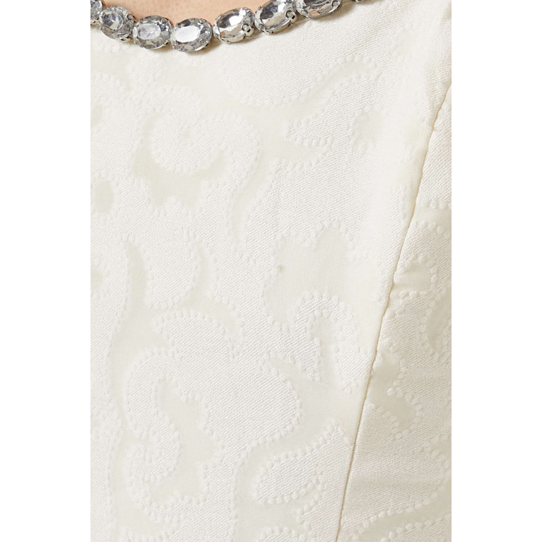 Serpil - Lace Maxi Dress White