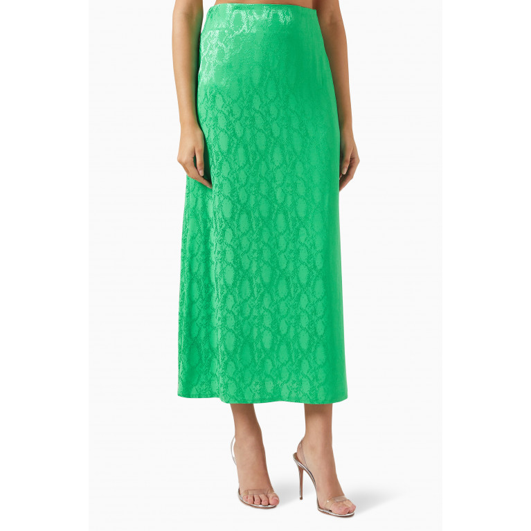 Serpil - Blouse & Skirt Set Green