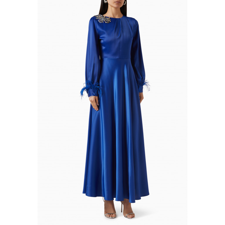 Serpil - Embellished Gown Blue