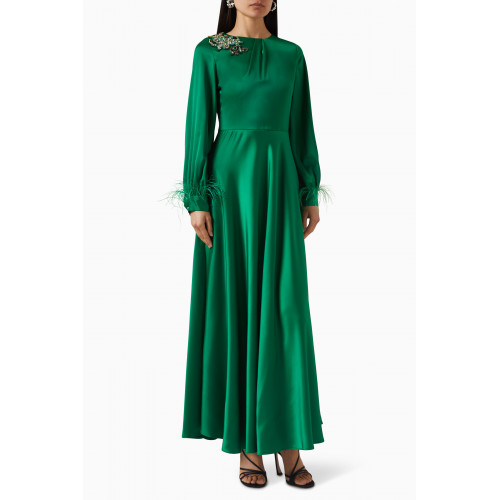 Serpil - Embellished Gown Green