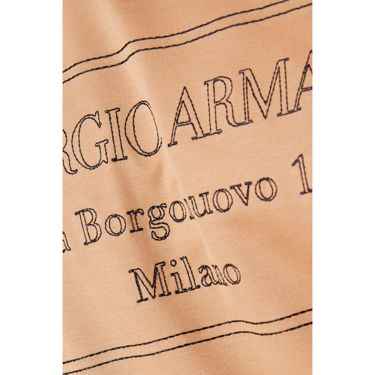 Giorgio Armani - Borgonuovo 11 Relaxed T-shirt in Cotton-jersey Neutral