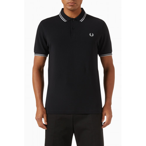 Fred Perry - Graphic Logo Print Polo Shirt in Cotton