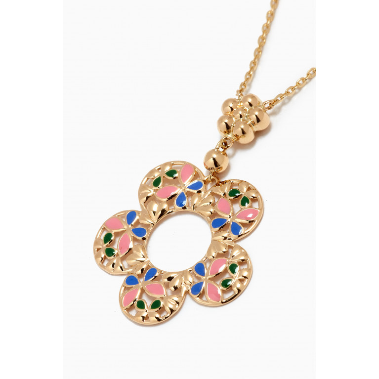Damas - Farfasha Bloom Necklace in 18kt Gold