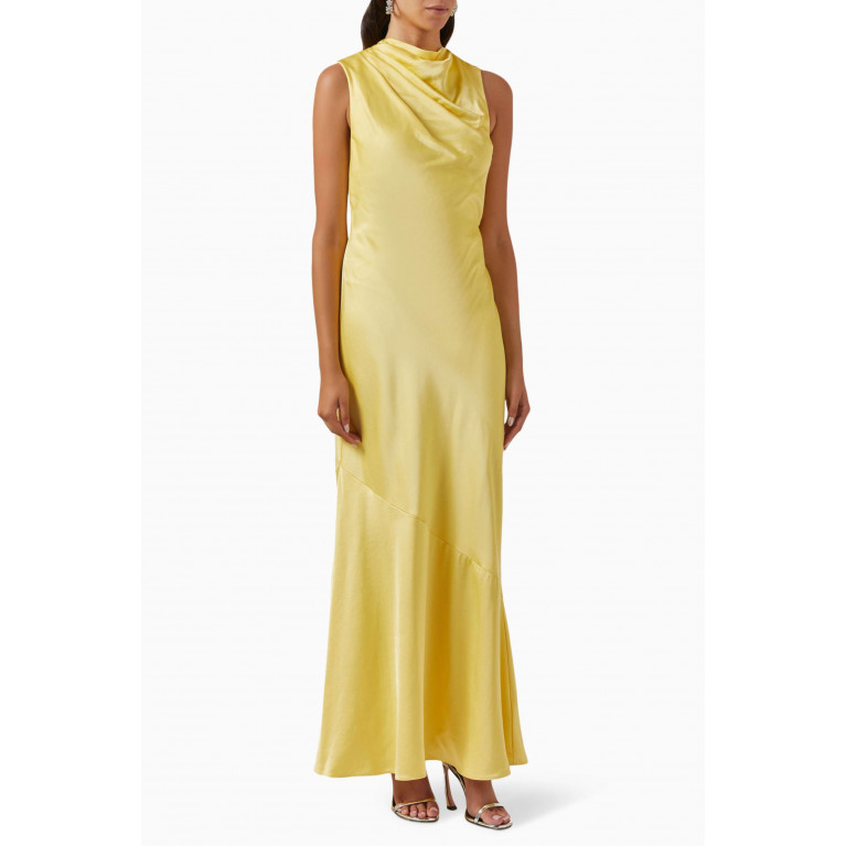 Significant Other - Lana Maxi Dress in Satin