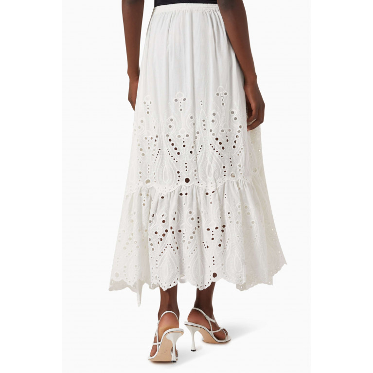 Natalie Martin - Sierra Midi Skirt in Cotton