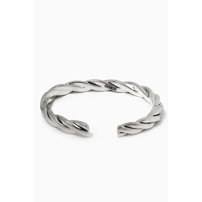 David Yurman - DY Helios™ Cuff Bracelet in Sterling Silver, 6mm