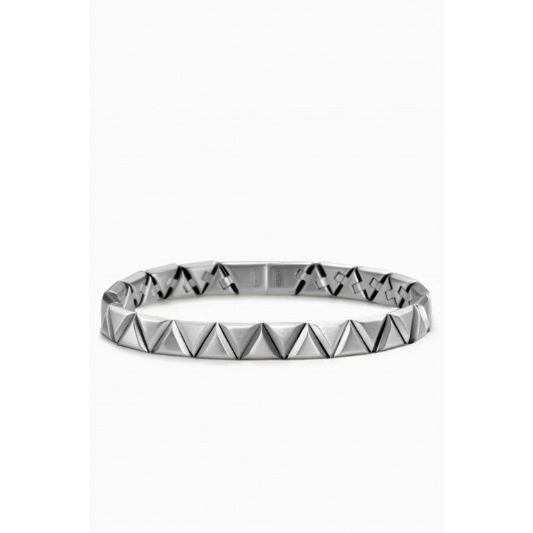David Yurman - Faceted Link Bracelet in Sterling Silver, 7.5mm