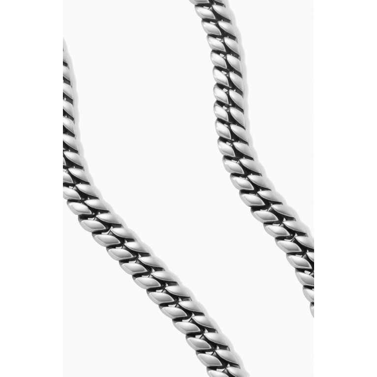 David Yurman - Curb Chain Necklace in Sterling Silver, 6mm
