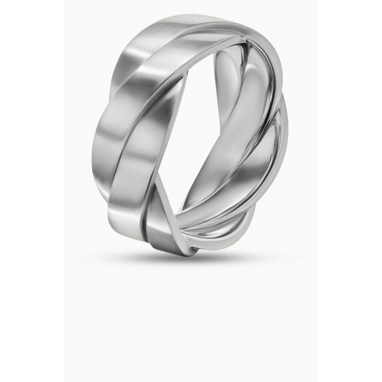 David Yurman - DY Helios Band Ring in Sterling Silver