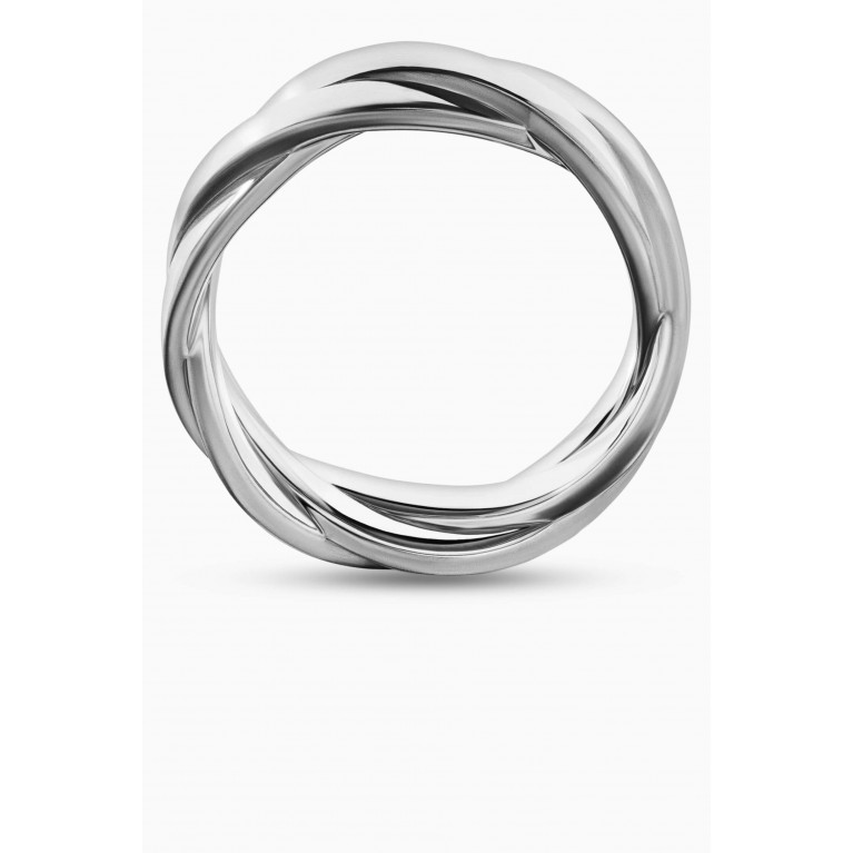 David Yurman - DY Helios Band Ring in Sterling Silver