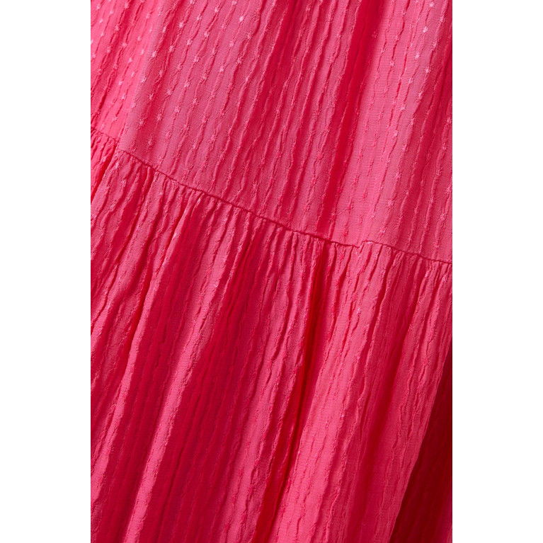 Y.A.S - Yaslola Textured Midi Dress in EcoVero™