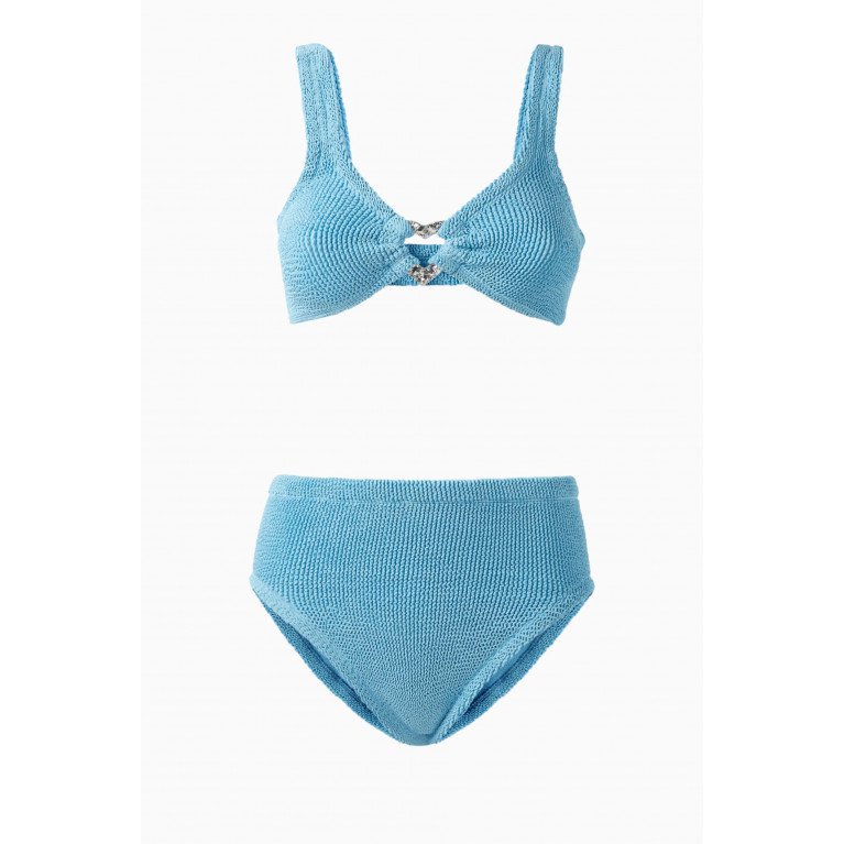 Hunza G - Jessica Bikini Set Blue