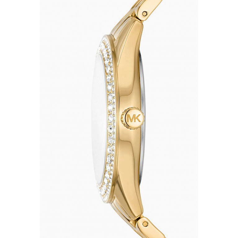 MICHAEL KORS - Harlowe Crystal Stainless Steel Watch, 38mm