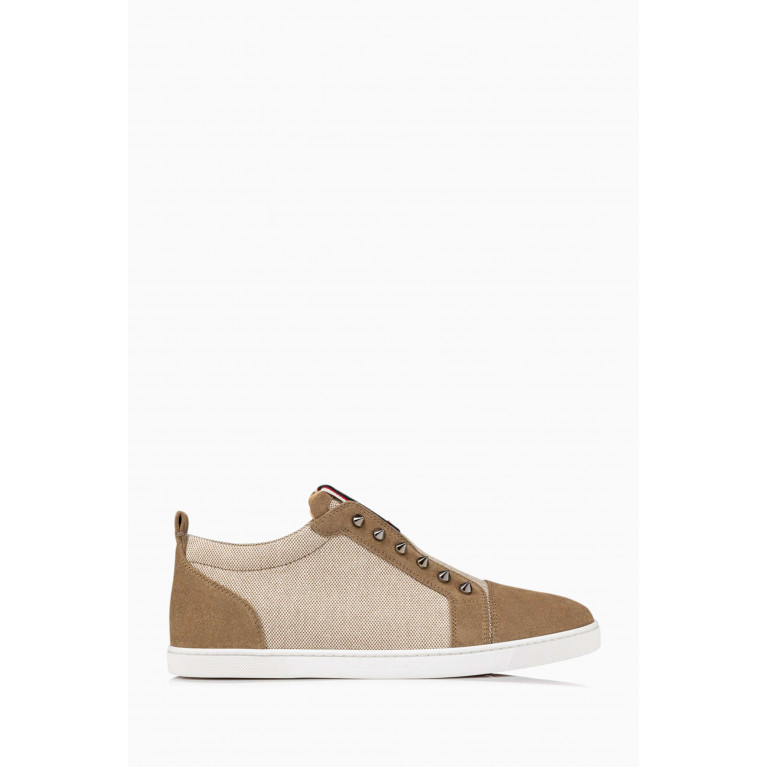 Christian Louboutin - F.A.V Fique A Vontade Low-top Sneakers in Suede