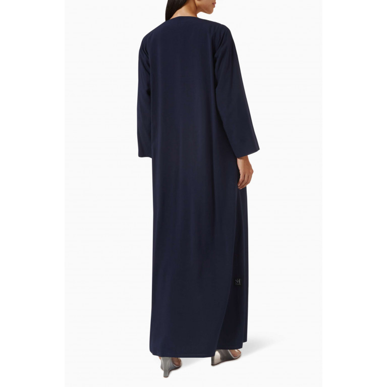 SH Collection - Reversible Abaya Set Blue