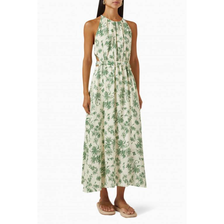 Sandro - Annecy Floral-print Dress in Viscose