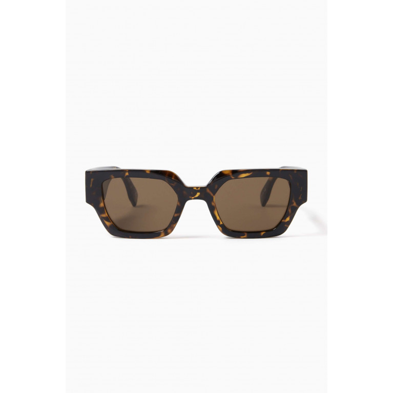 Le Specs - Polyblock Square Sunglasses in Recycled Co-polyester