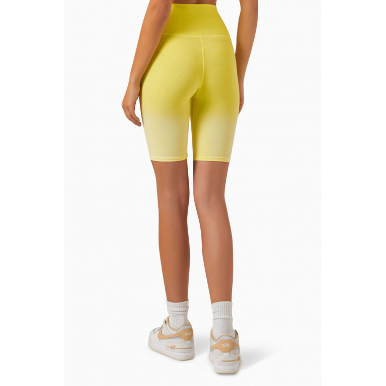 Electric & Rose - Medano Biker Shorts in Stretch-cotton Yellow