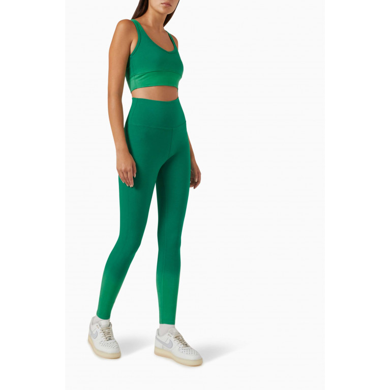 Electric & Rose - Sunset Leggings in Stretch-cotton Green
