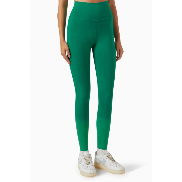 Electric & Rose - Sunset Leggings in Stretch-cotton Green
