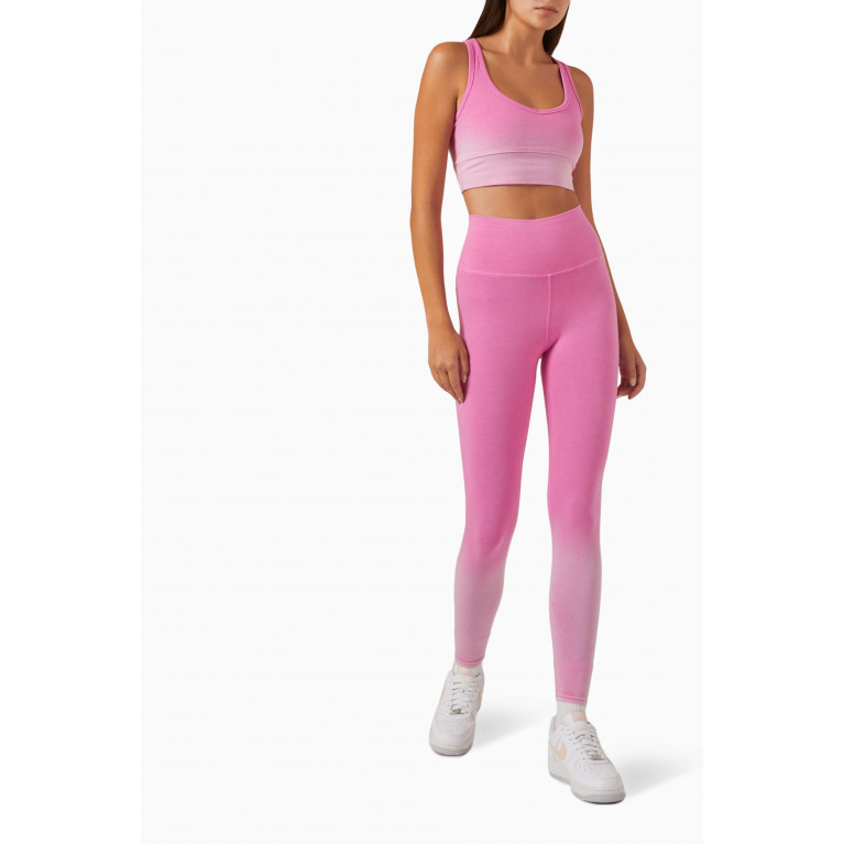 Electric & Rose - Sunset Leggings in Stretch-cotton Pink