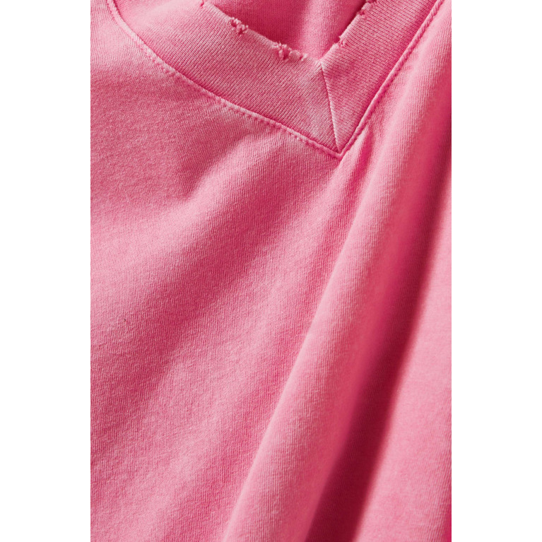 Electric & Rose - Chase V-neck T-shirt in Cotton-jersey