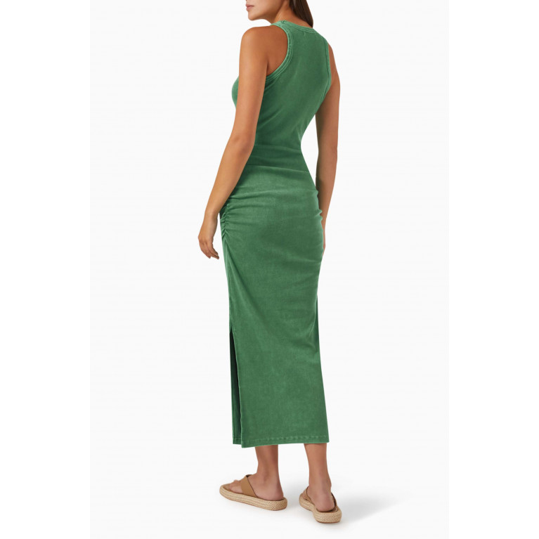 Electric & Rose - Gamble Dress in Stretch-cotton Green