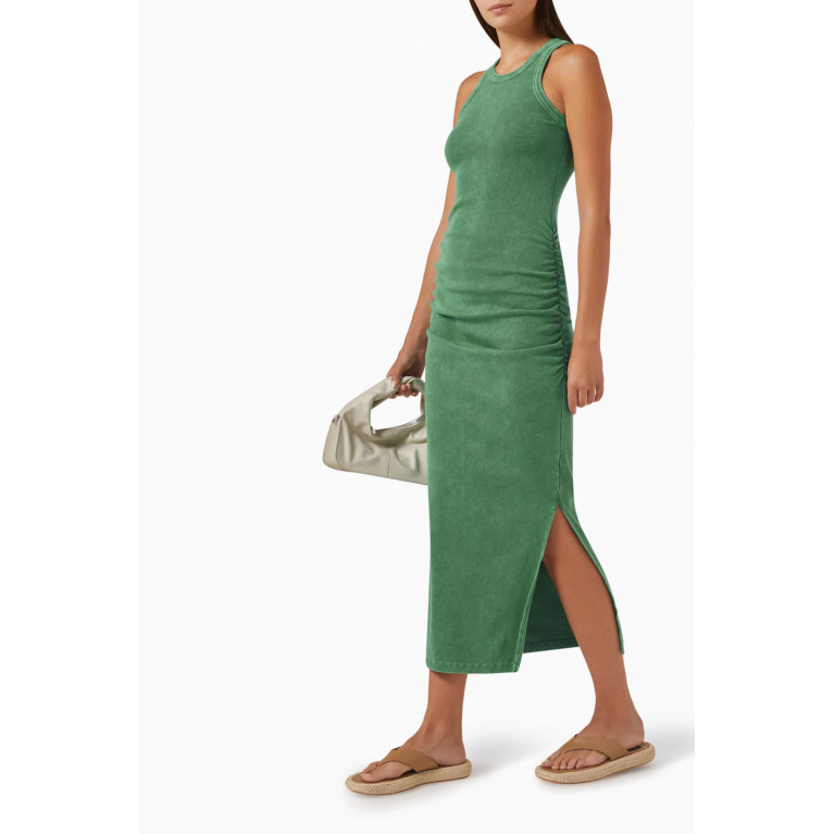 Electric & Rose - Gamble Dress in Stretch-cotton Green