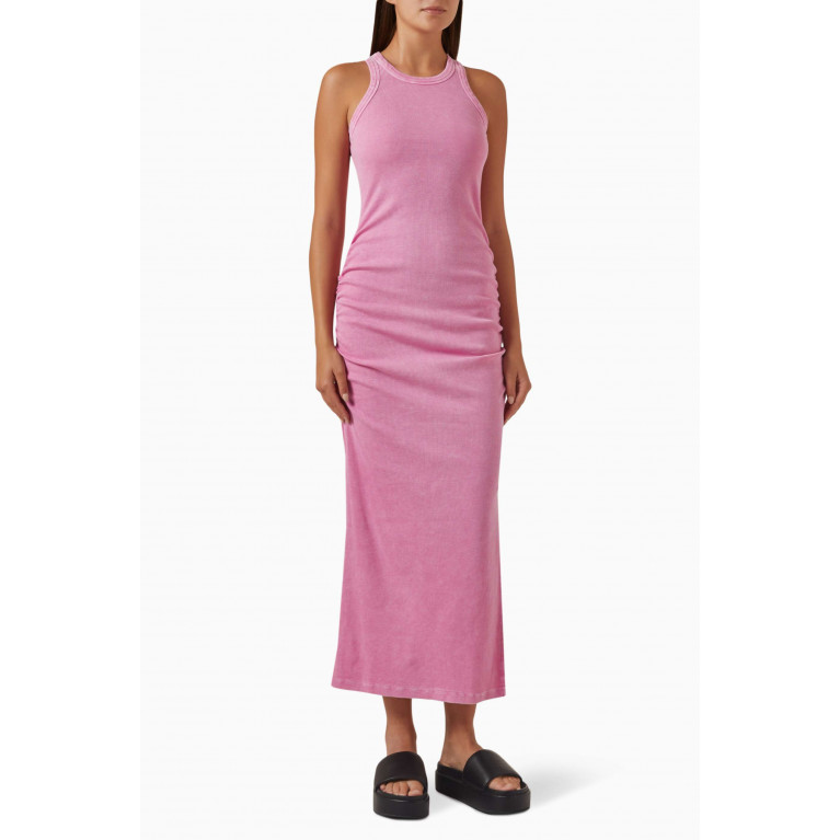 Electric & Rose - Gamble Dress in Stretch-cotton Pink