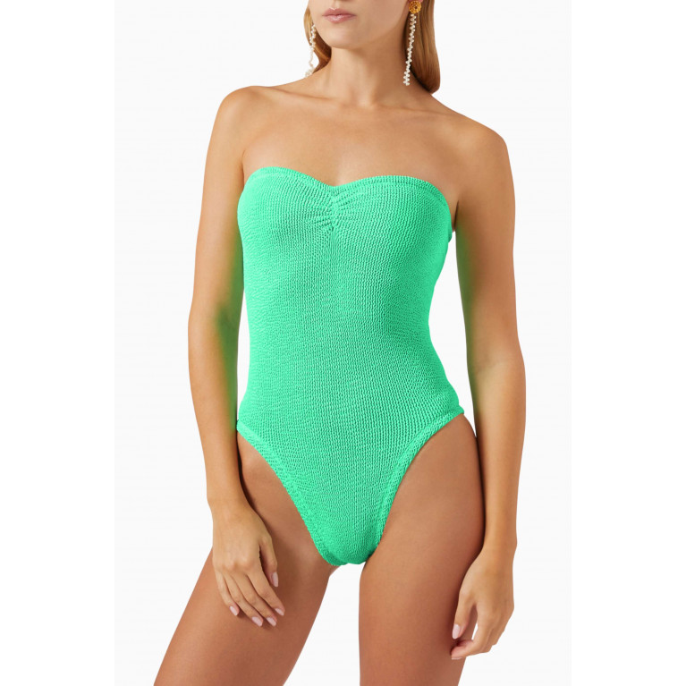 Hunza G - Brooke Strapless One-Piece Swimsuit in Original Crinkle™