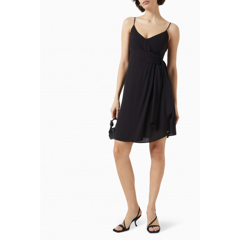 Armani Exchange - Draped Mini Dress in Viscose