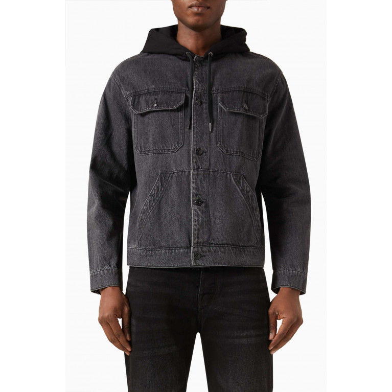 Armani Exchange - Hooded Jacket in Denim