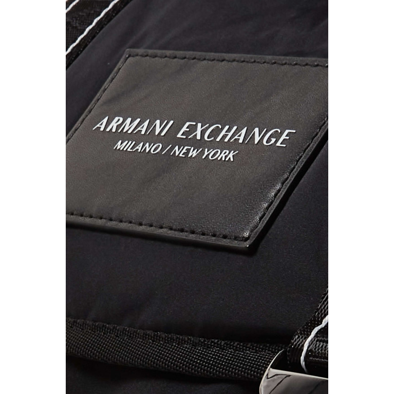Armani Exchange - AX Logo Backpack in Nylon Black
