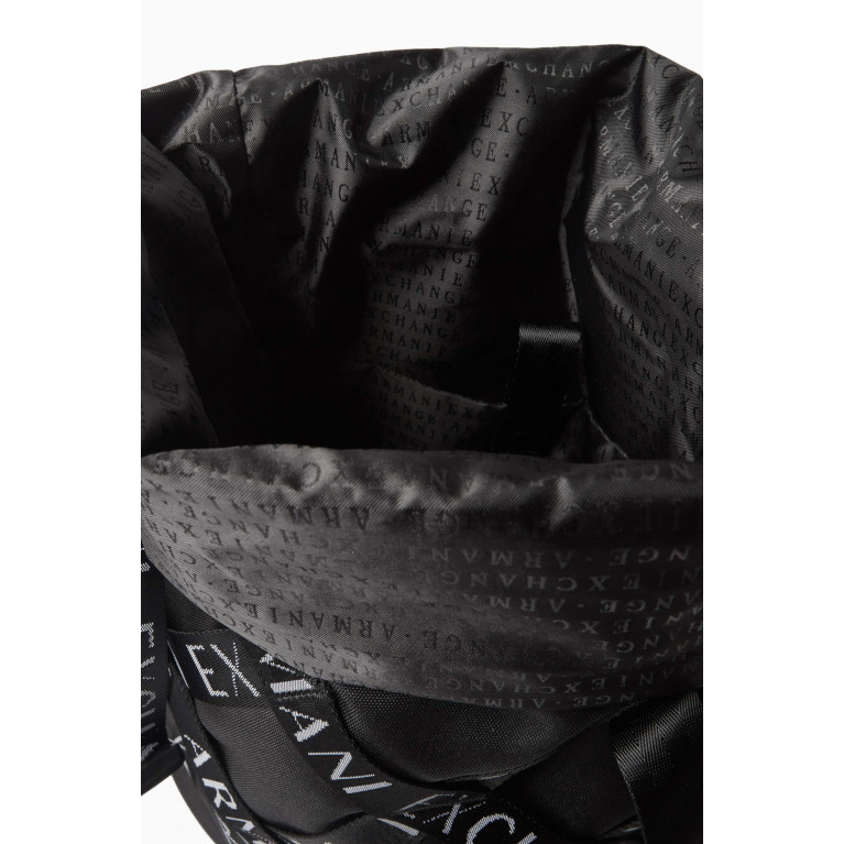Armani Exchange - AX Logo Tape Backpack in Nylon