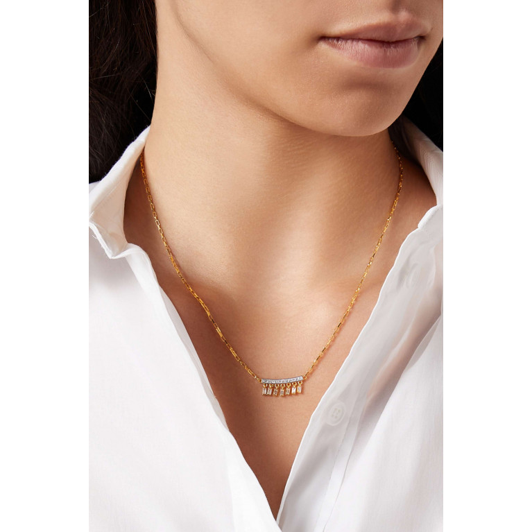 MER"S - Lover's Lane Necklace in 24kt Gold-plated Sterling Silver