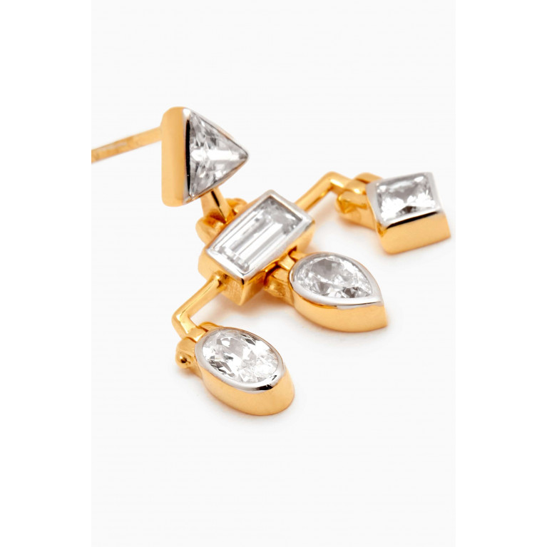 MER"S - Gigi Single Earring in 24kt Gold-plated Sterling Silver