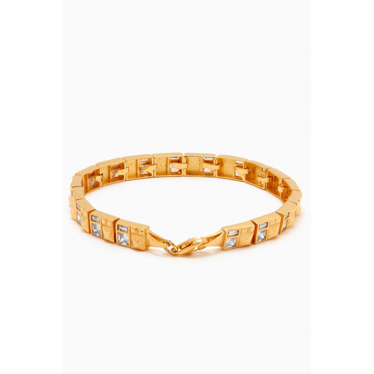 MER"S - The Heat Bracelet in 24kt Gold-plated Sterling Silver