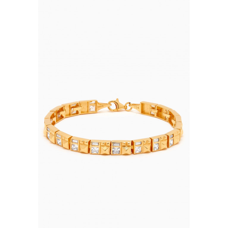 MER"S - The Heat Bracelet in 24kt Gold-plated Sterling Silver