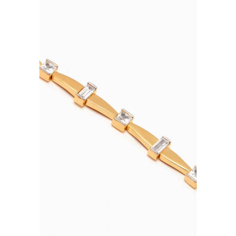 MER"S - Feelin The Glow Bracelet in 24kt Gold-plated Sterling Silver