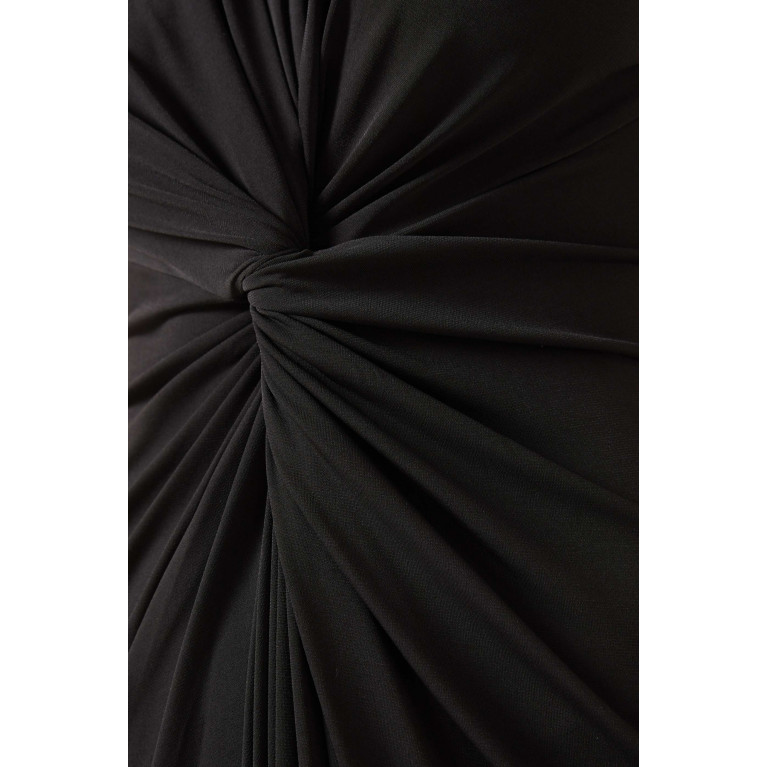Day Birger et Mikkelsen - Joan Midi Dress in Delicate Stretch Black