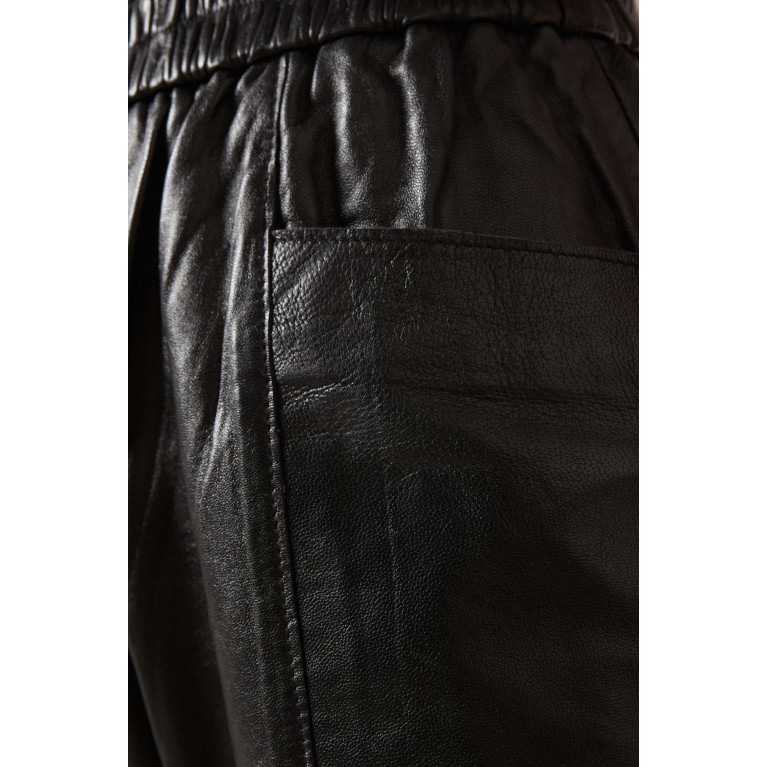 Day Birger et Mikkelsen - Evan Cropped Pants in Leather