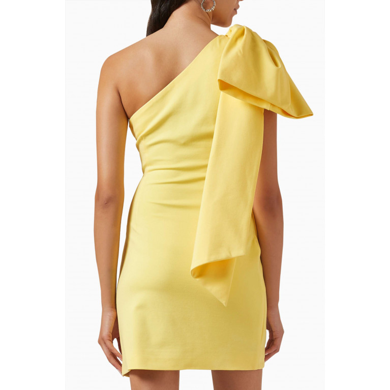 Elliatt - One-shoulder Bow Dress