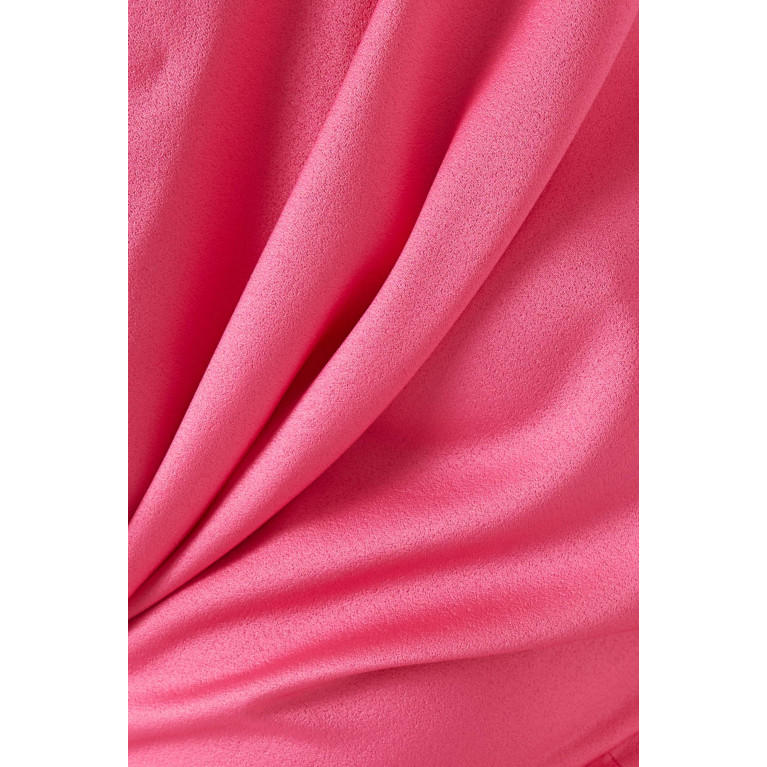 Elliatt - Renders One-shoulder Gown Pink