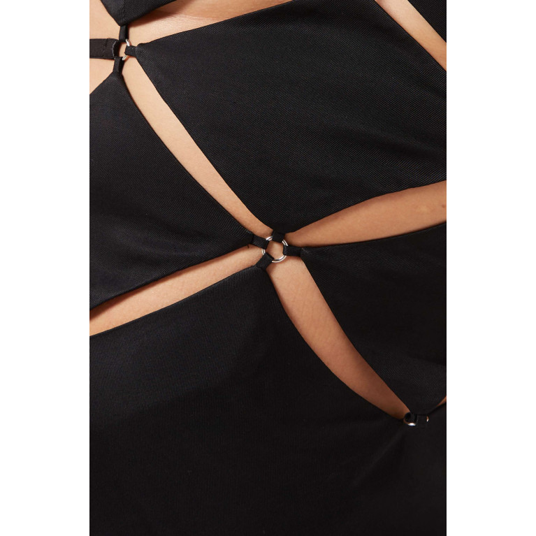 Bec + Bridge - Diamond Days Strap Maxi Dress Black