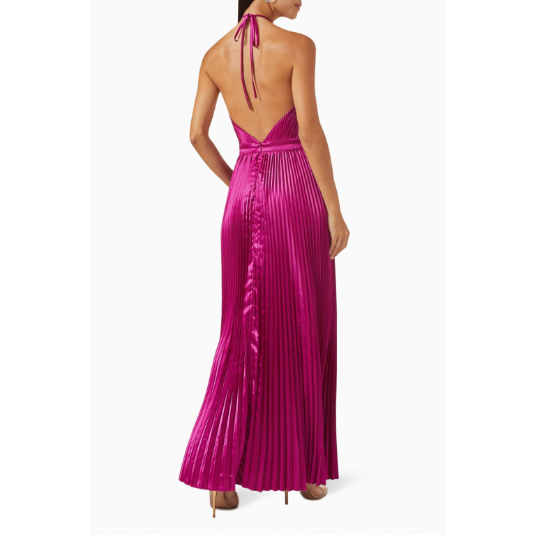 L'idee - Cheri Gown Purple