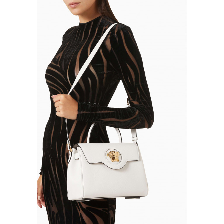 Versace - Medium La Medusa Handbag in Leather