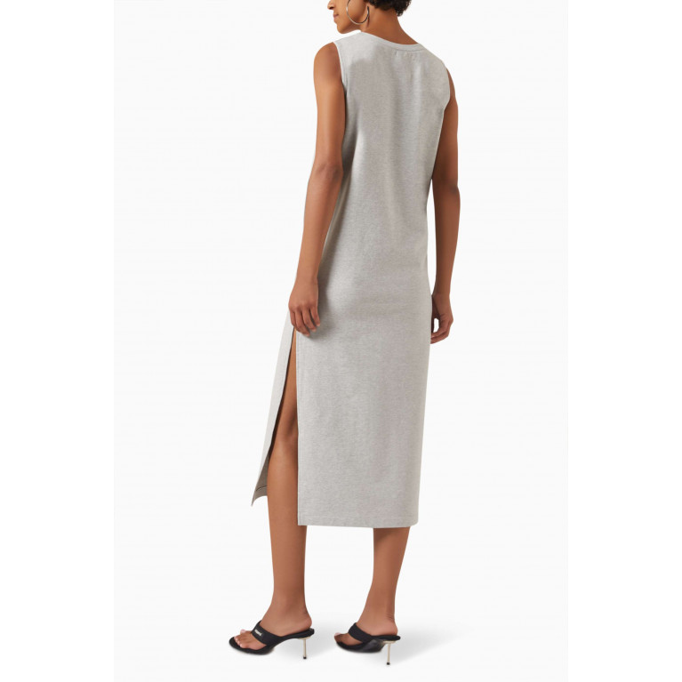 Norma Kamali - Side Slit Gown in Cotton
