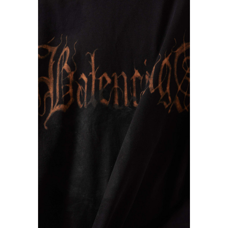 Balenciaga - Heavy Metal Large Fit T-Shirt in Vintage Jersey