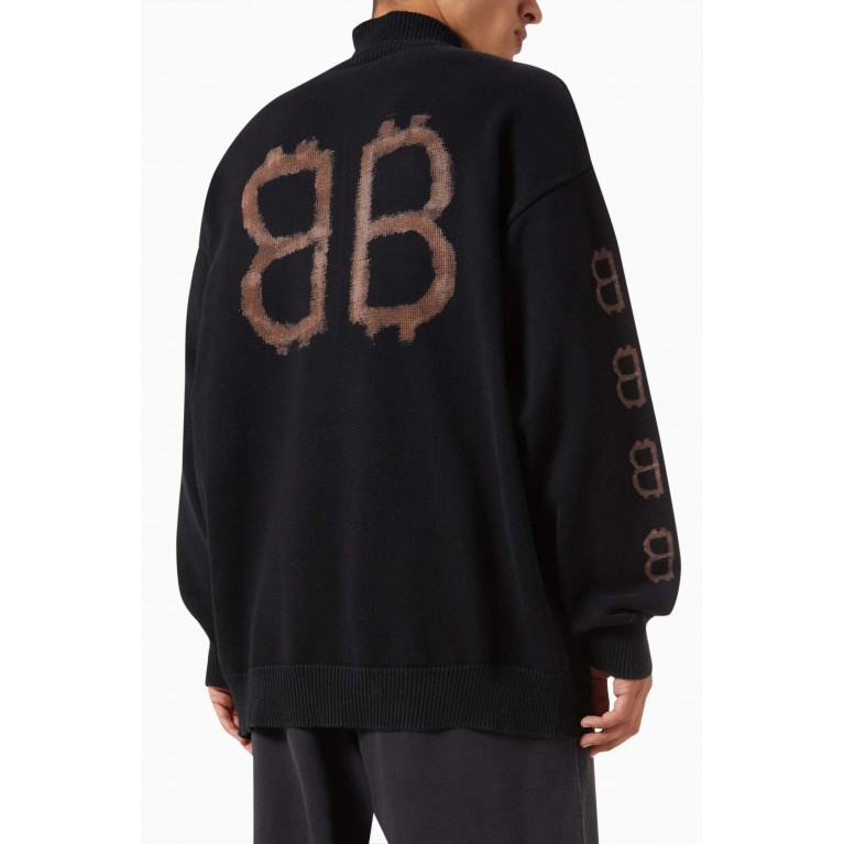 Balenciaga - Crypto Sweater in Cotton Knit